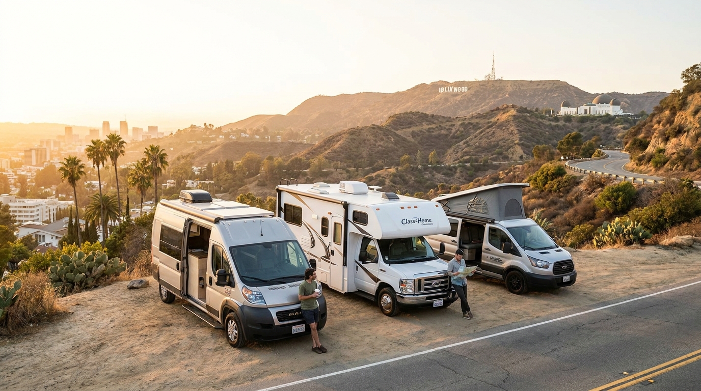 Weekend RV Rental Comparison in Los Angeles - Quick-Trip Suppliers 2026